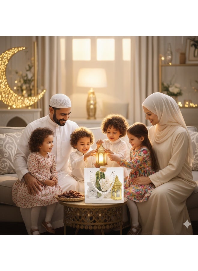 Islamic Ramadan Gift Set – Pack of 6 with Tasbih, LED Lantern &  Tasbeeh Counter - Image 4